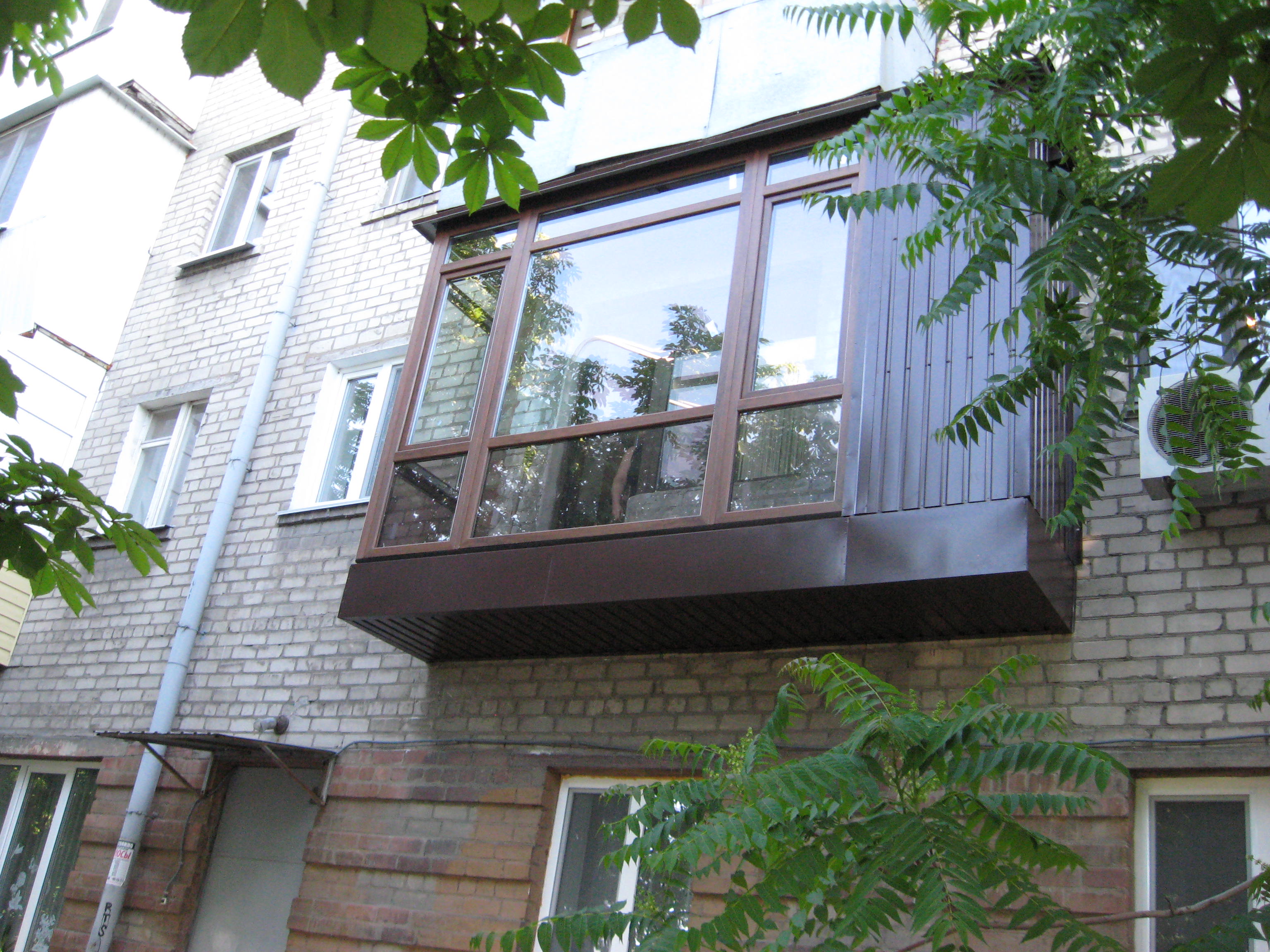 балконы металлопластиковые